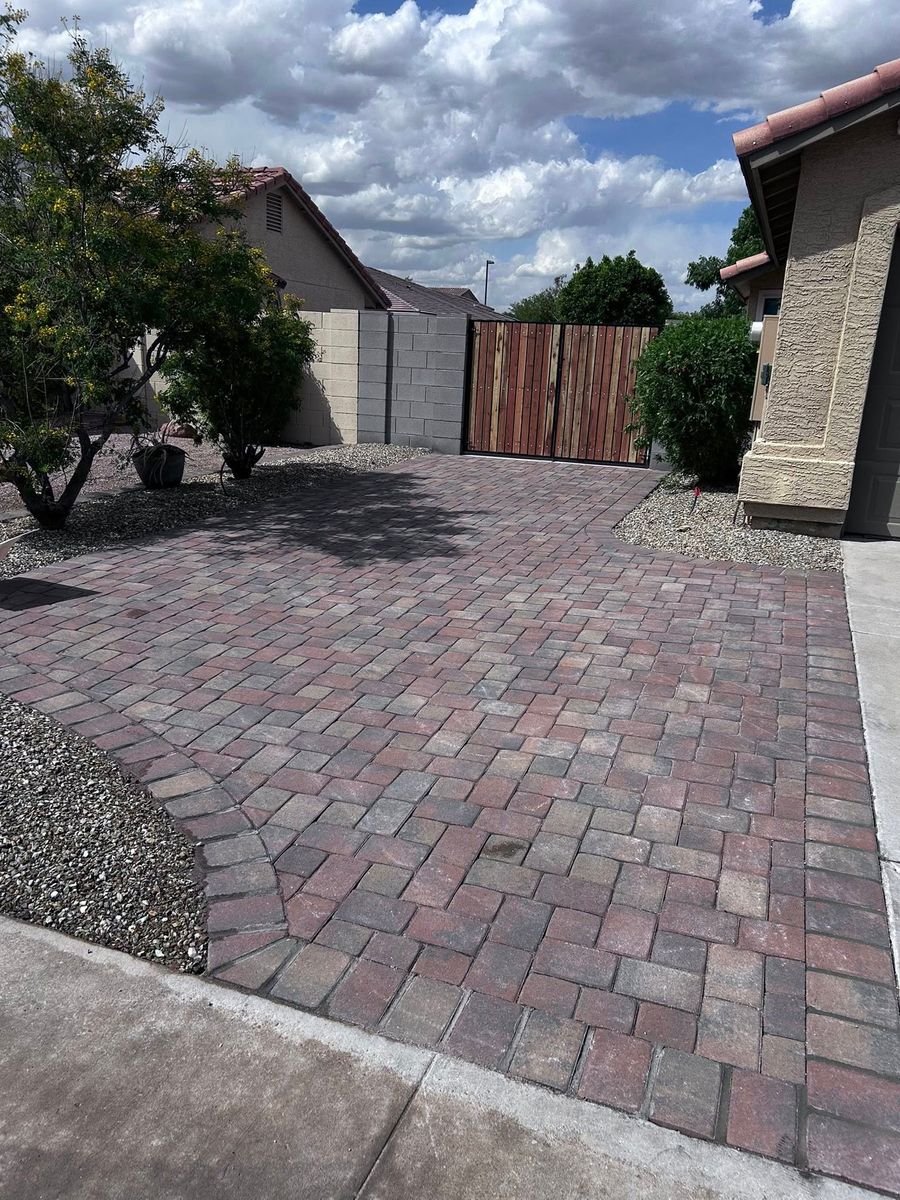 Driveway Installation for Deserts Voice Construction in Queen Creek, AZ