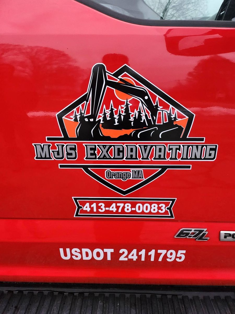 Demolition for MJS Excavating in Hardwick, MA