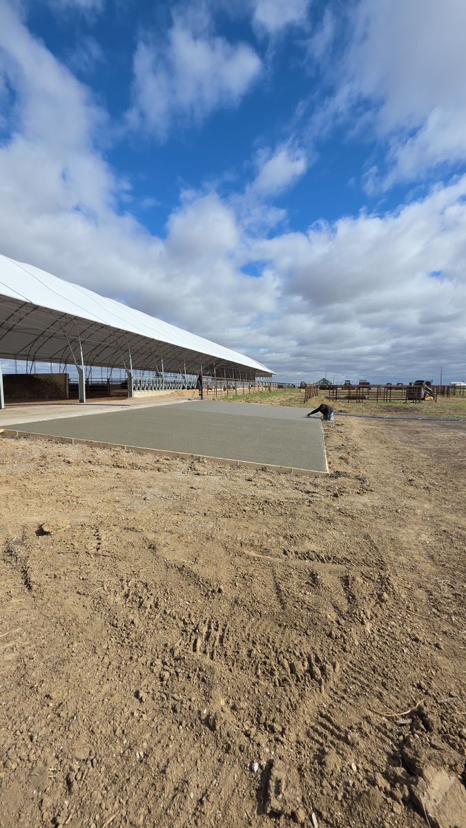Concrete Slab Construction for New Age Concrete in Perry, IA