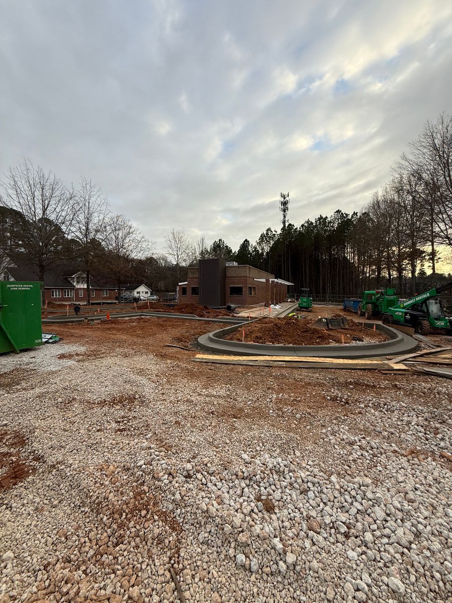 Curb and Gutter for 360 Grading and Concrete in Bremen, GA