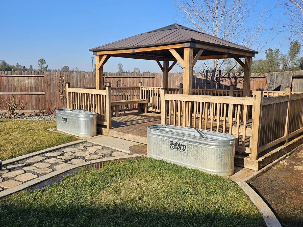 Pergolas for Bartee's Home Solutions in Redding, CA