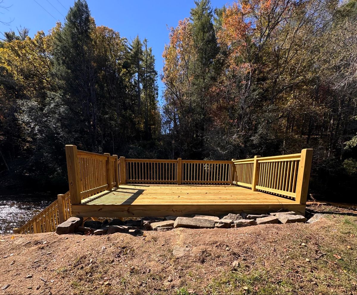 Deck & Patio Installation for Castaneda Home Services  in Gainesville, GA