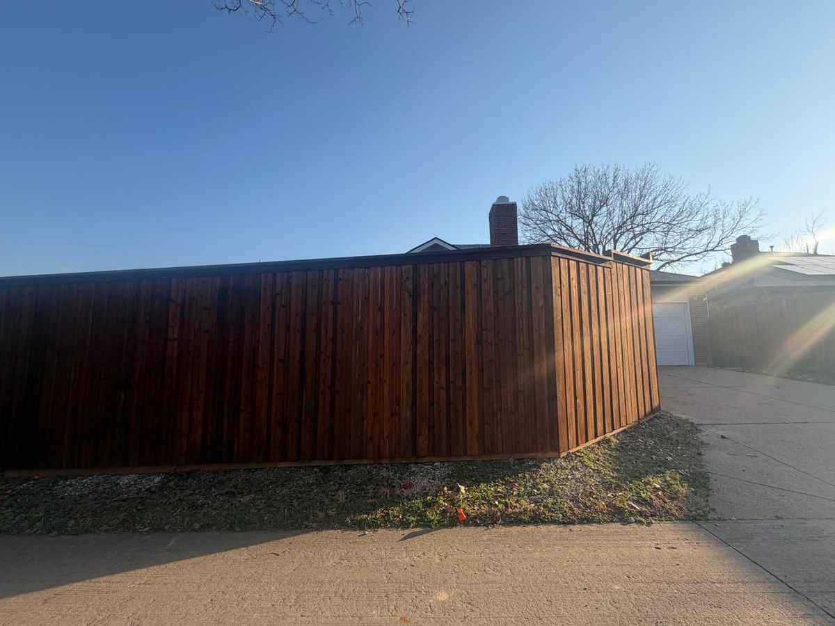 Privacy Fences for A&O Texas Solutions in Arlington, TX