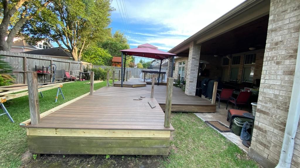 Patio Services for E & E Roofing & Exteriors LLC in Baytown, TX