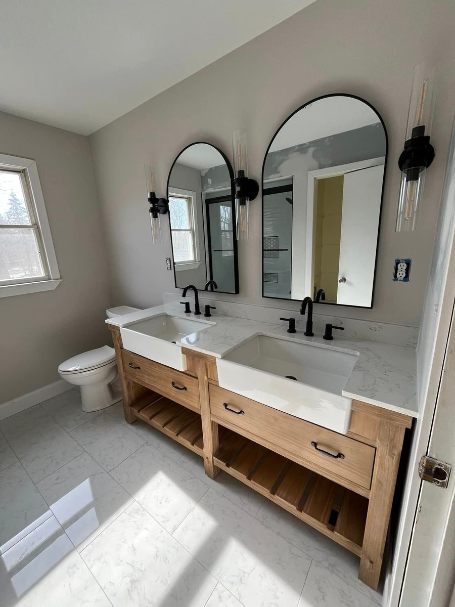 Bathroom Renovation for Chapman Surfaces Tile & Remodeling in Milan, MI