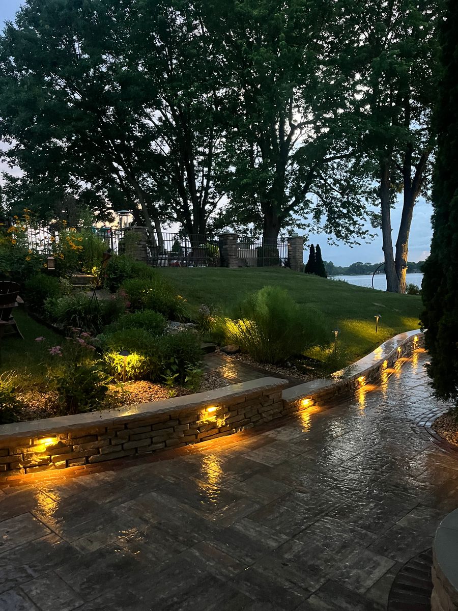 Landscape Lighting for Elevate Landscape & Hardscape in West Jefferson, OH