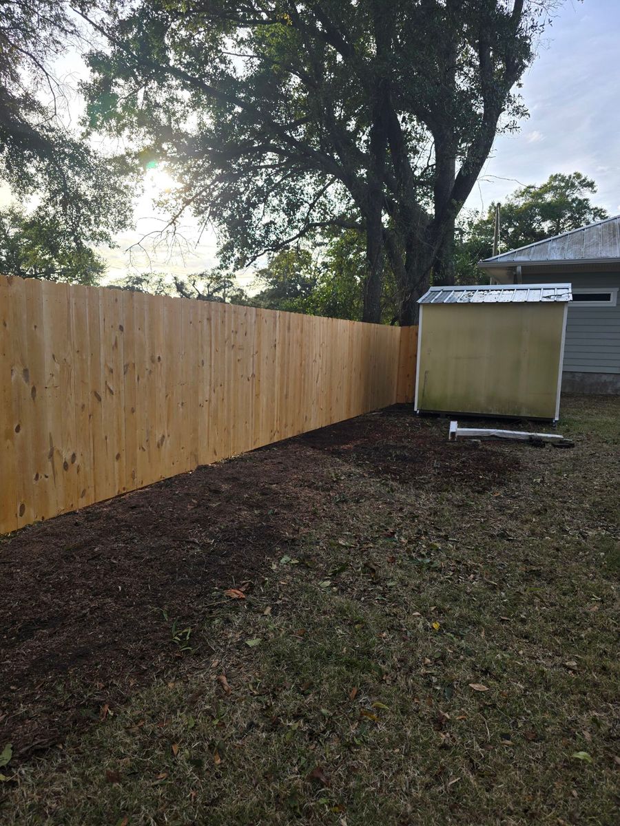 Fence Repair for Phillips Fencing Solutions in Pensacola, FL