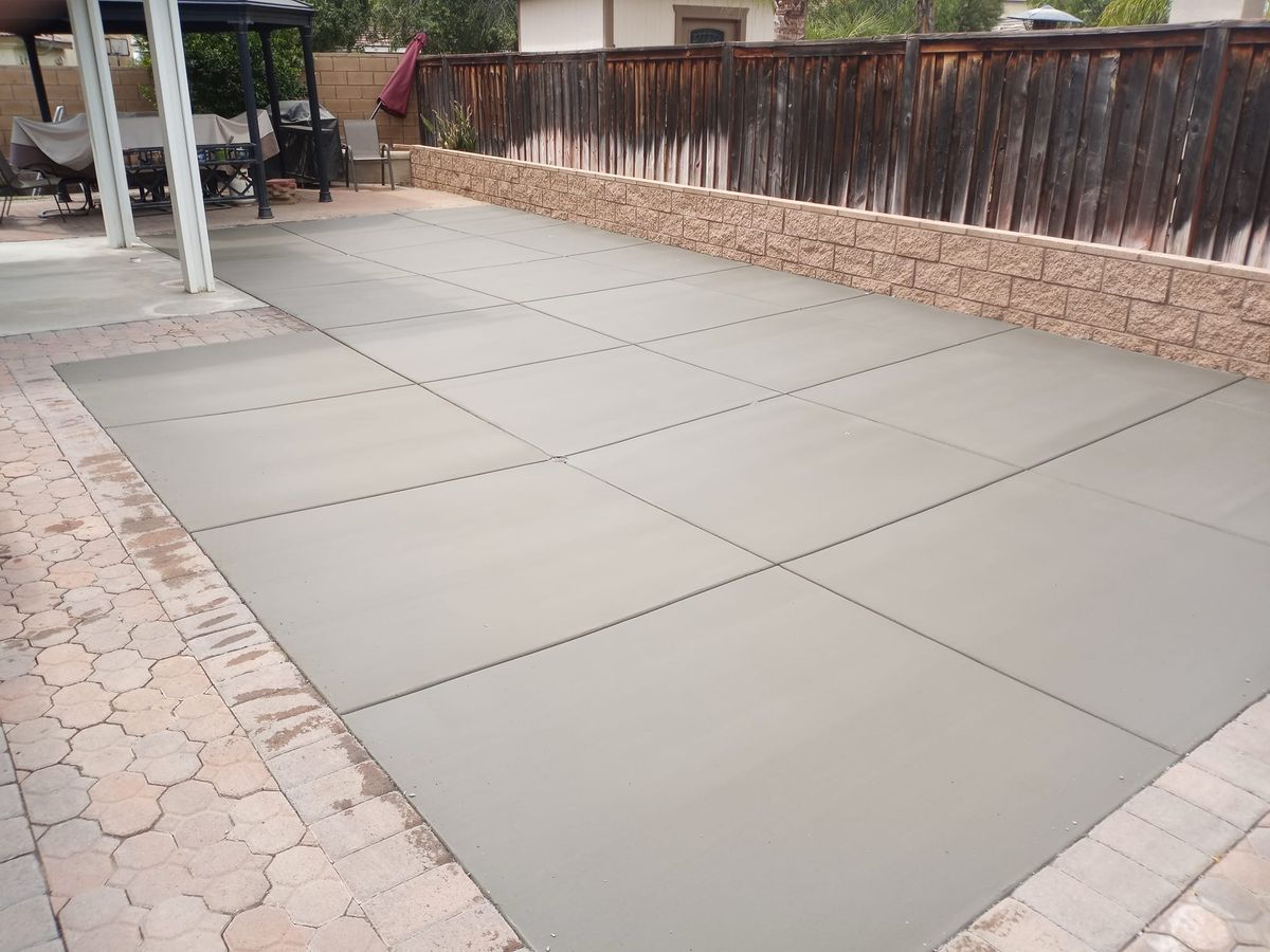 Concrete for David Cordrey Concrete Construction in Hemet, CA