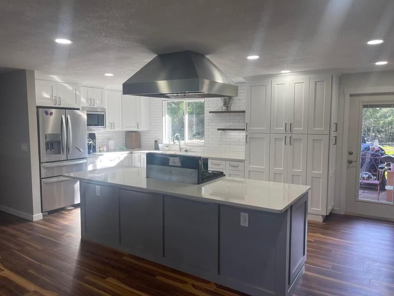 Kitchen Renovation for Olympic Custom Homes & Creations in Shelton, WA