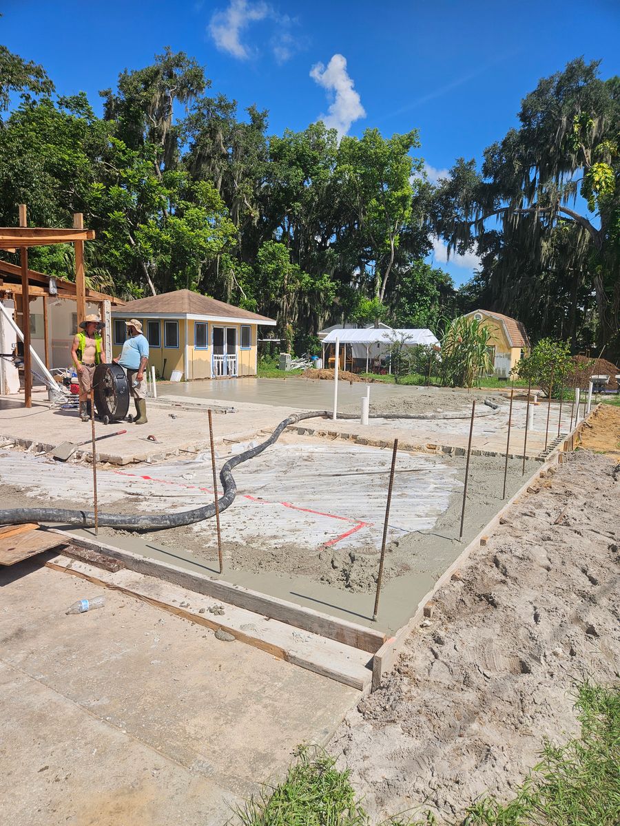 Foundations for Clark Masonry in Lake County, FL
