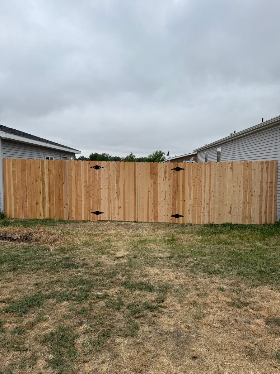 Fence Installation for DS Industries in Gillette, WY
