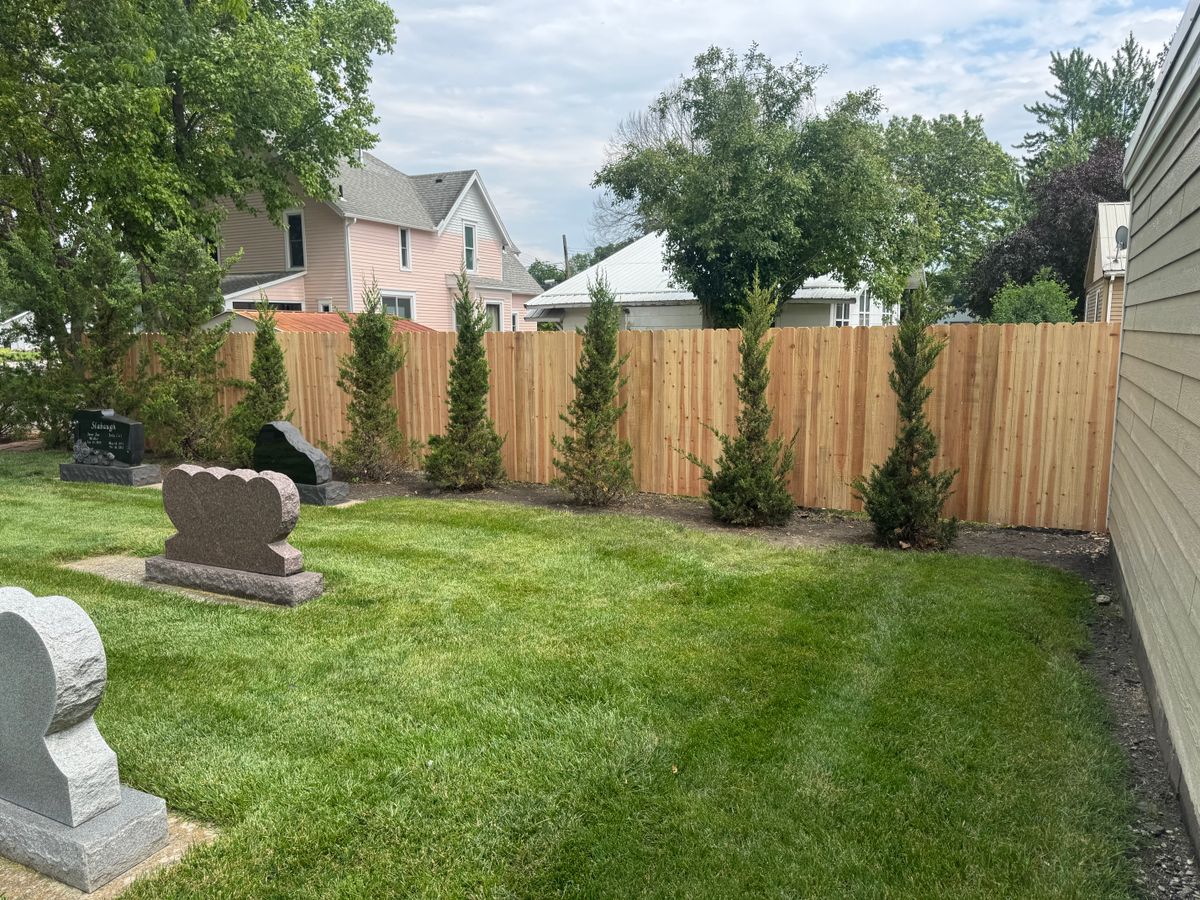Fence Installation & Repairs for Risner Construction in De Motte, IN