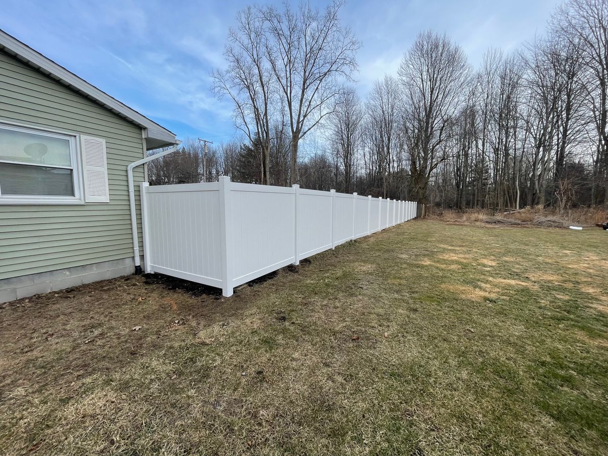 Fence Installation for TMF Services in Lapeer County, MI