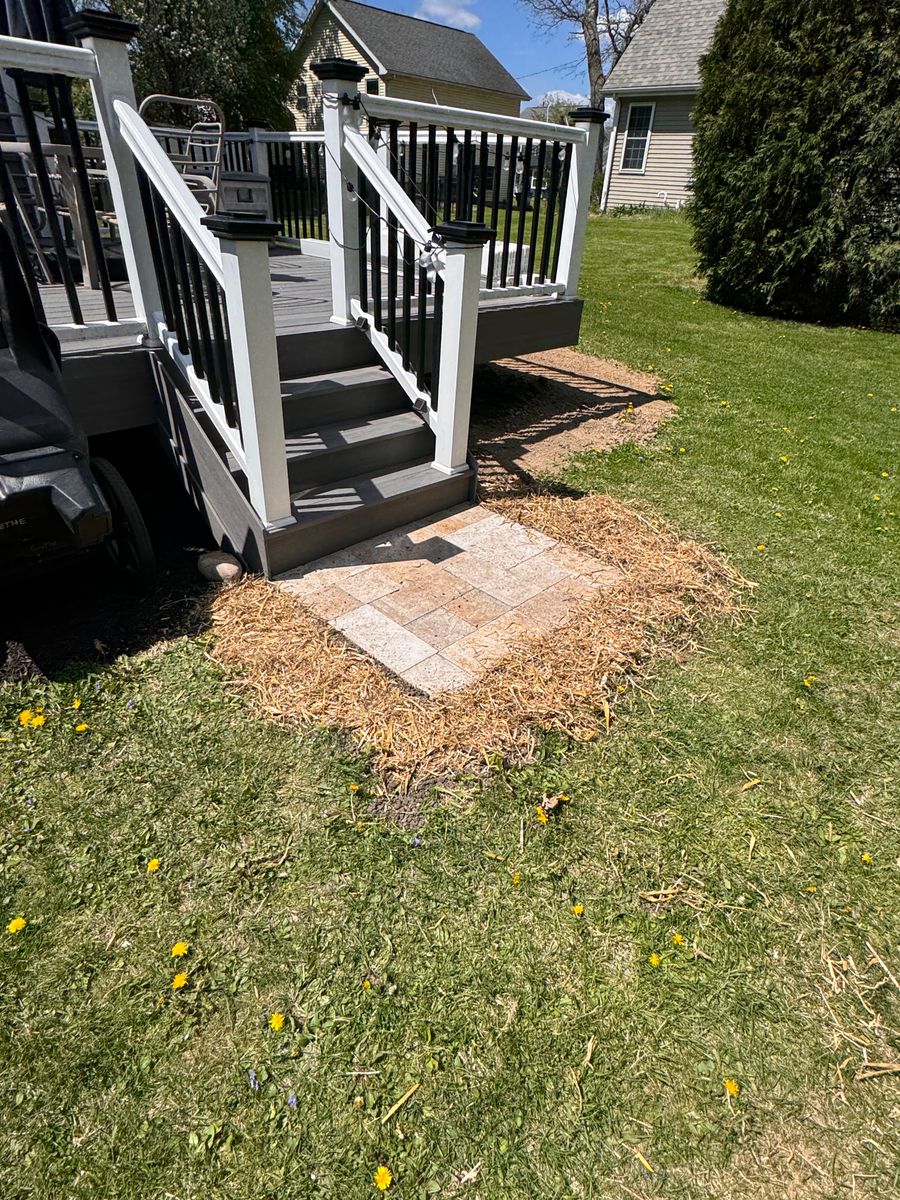 Paver Patios for H&L Lawn Care LLC in Twin Lakes, WI