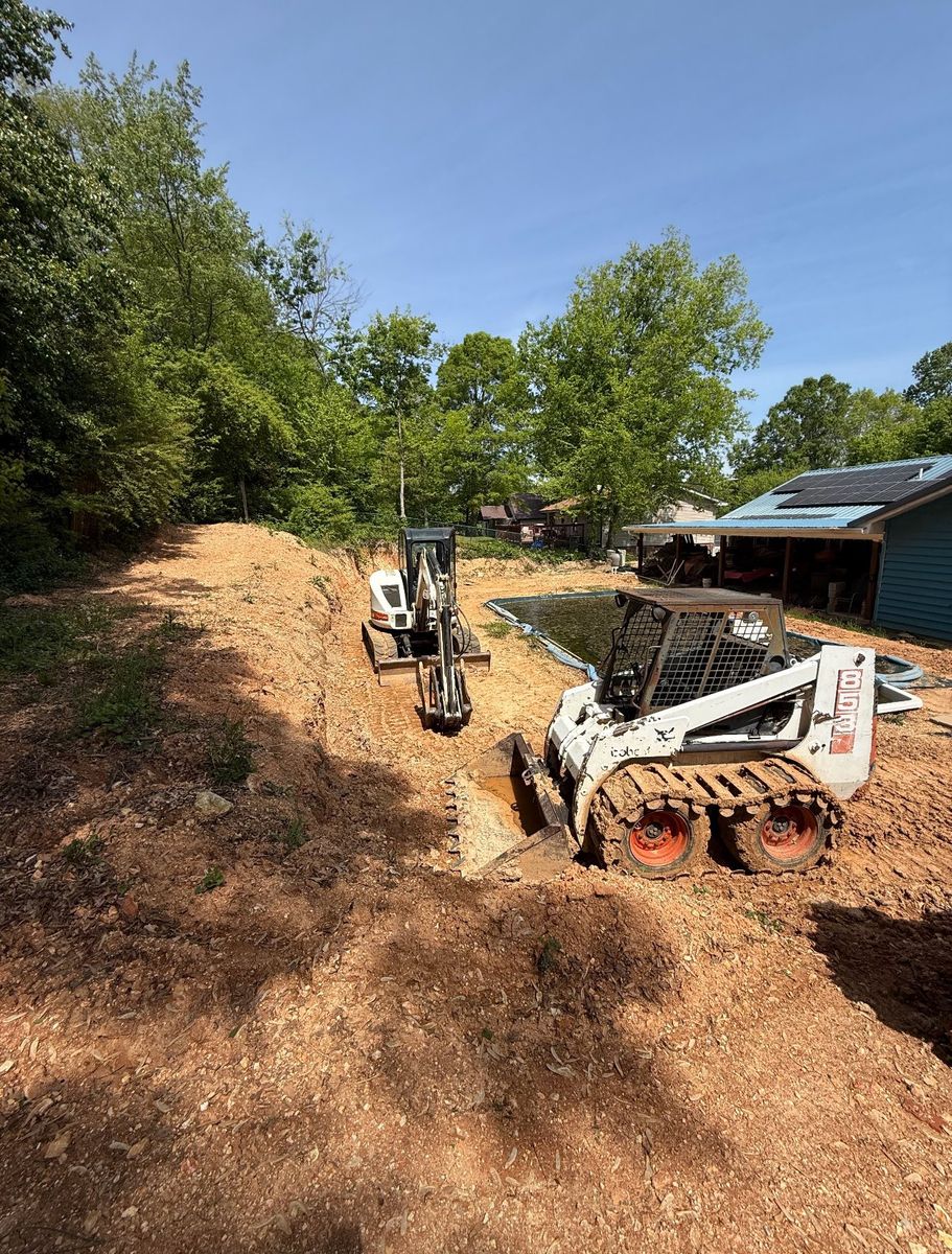 Land Grading for S&S Excavation LLC in Cleveland, TN