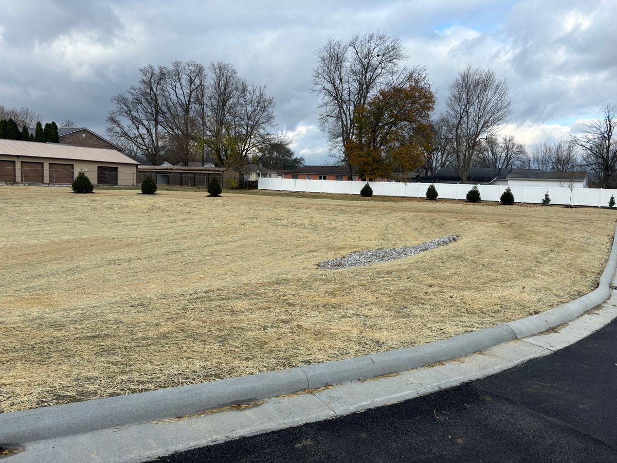 Detention and Retention Ponds for KW Earthworks in Connersville, IN