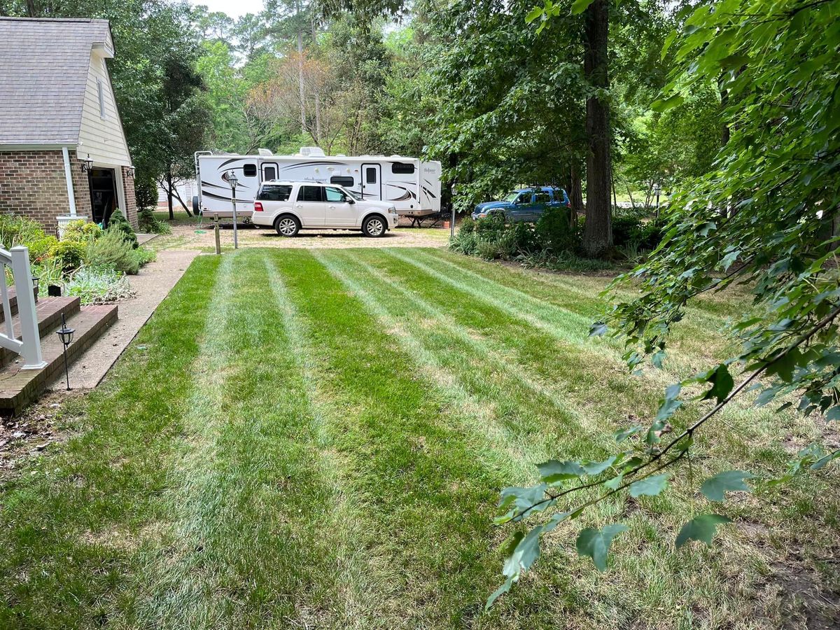 Mowing for Three Brothers Lawn & Landscaping LLC in Yorktown, VA