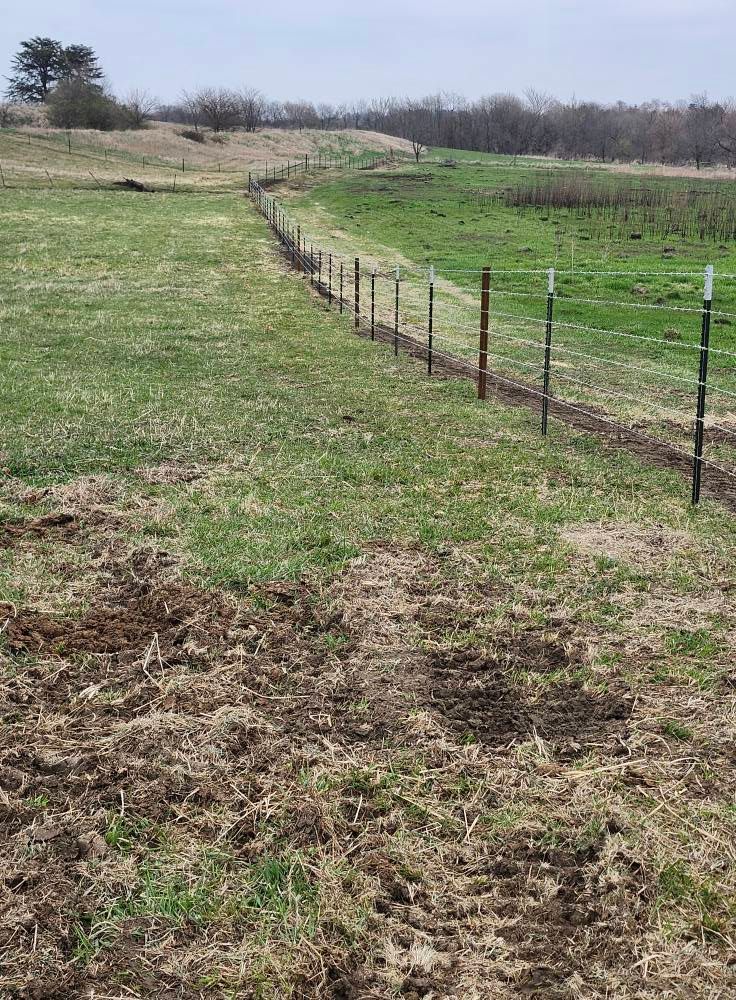 Fence Installation for HWY 2&65 Fabrication & Fencing in Humeston, IA