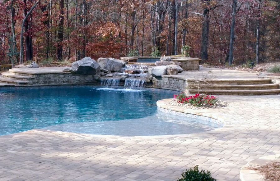 Pool Deck Paving for Black Diamond Custom Pools LLC in Azle, TX