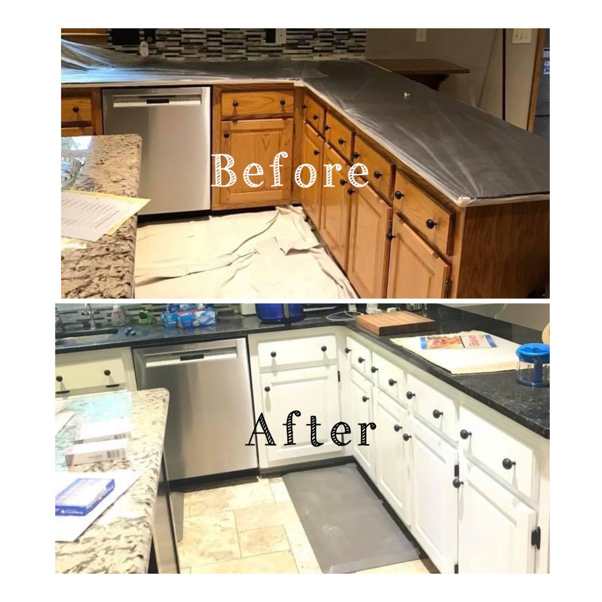 Kitchen Cabinets Refinishing for KorPro Painting in Spartanburg, SC