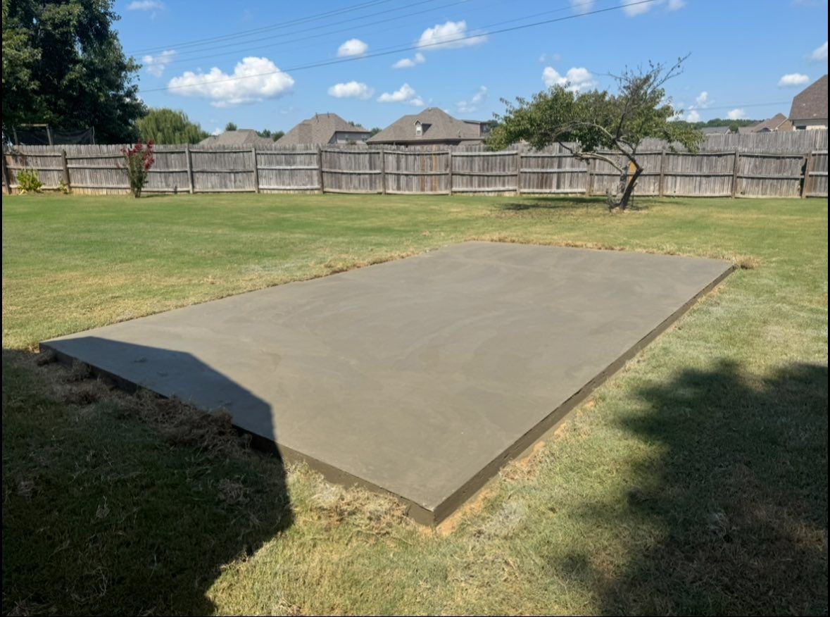 Concrete Slab Construction for Ramsey Concrete Construction in Covington, TN