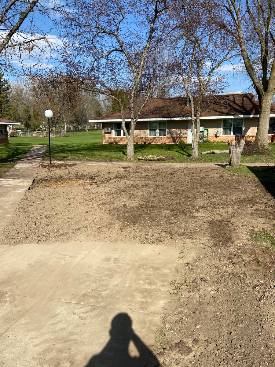 Land Grading for Davis Landscaping in Wilson, WI