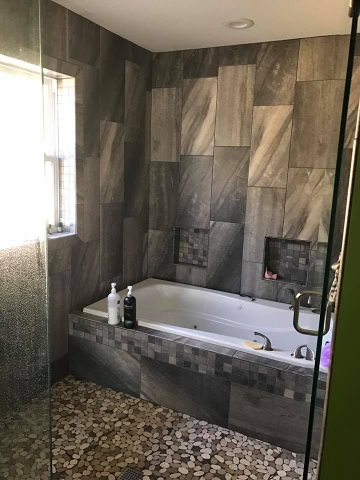 Bathroom Renovation for Edgecomb Builders in Garnett, KS