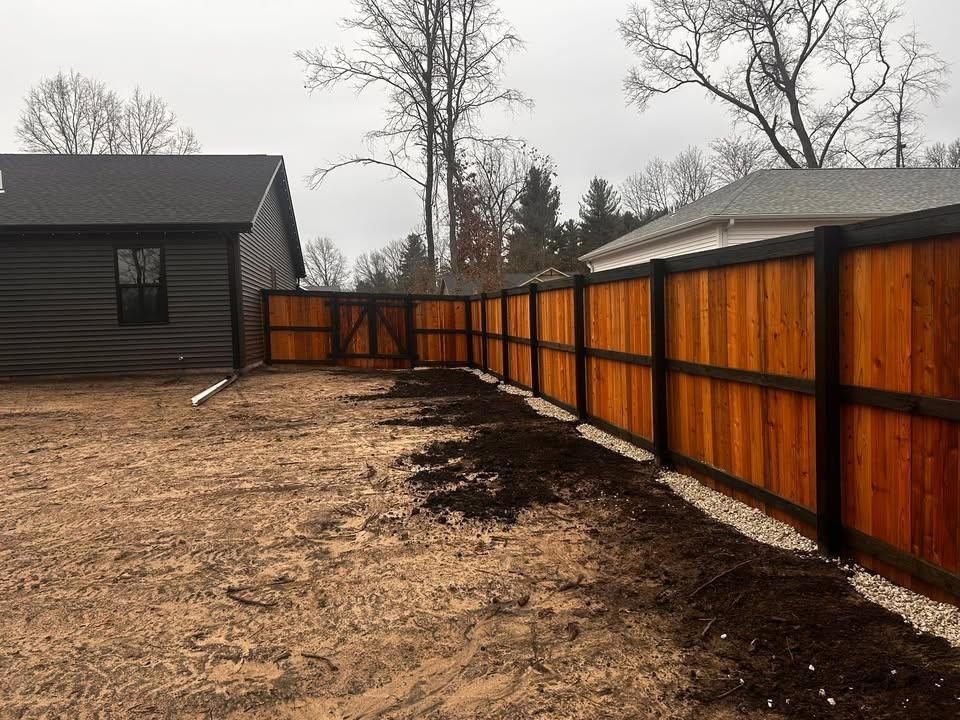 Fence Installation & Repairs for Risner Construction in De Motte, IN