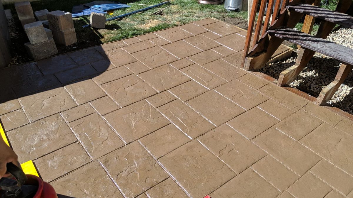 Color and Stain for J and Son Colorado Concrete in Colorado Springs, CO