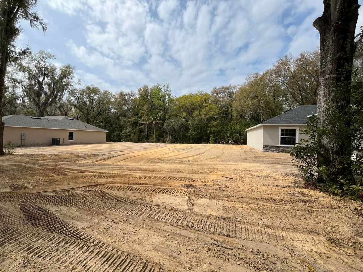 Laser Grading for South Lake Loader Service in Minneola, FL