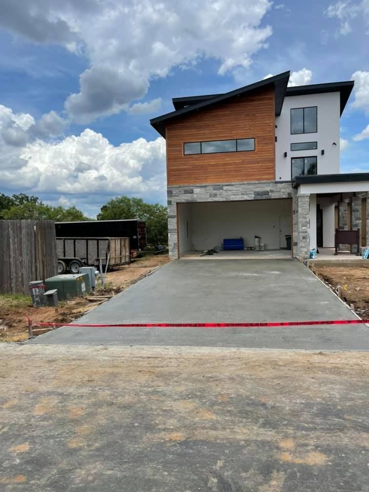 Driveway Design & Build for Jay-T Construction in Burnet, TX
