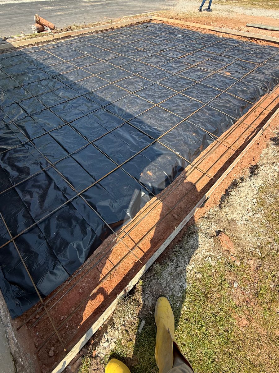 Concrete Slab/Foundation for 360 Grading and Concrete in Bremen, GA