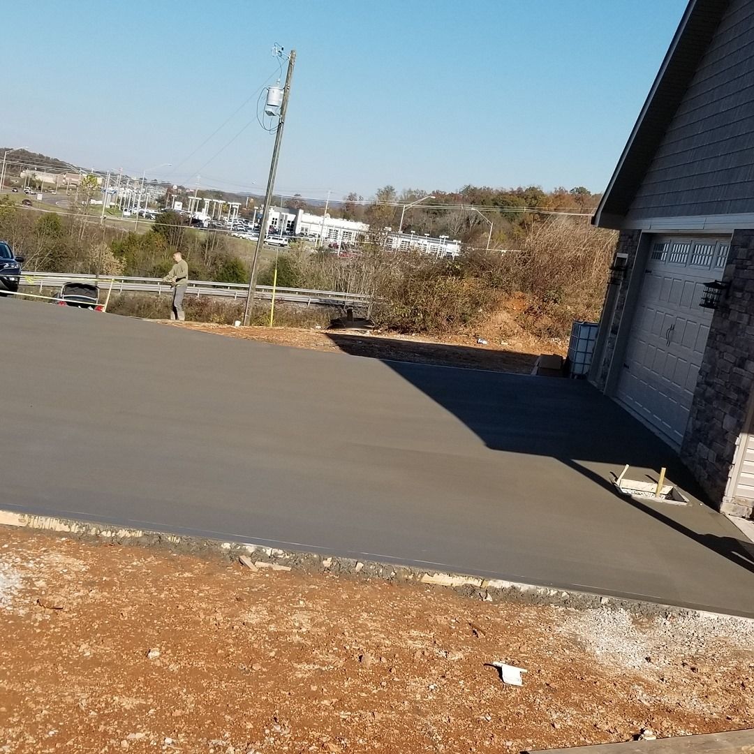 Concrete Slab Construction for Tommy Moore Construction in Anderson County, TN