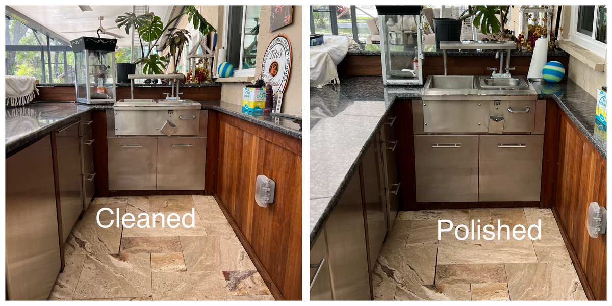 Outdoor Kitchen Polish for My Softwash Guys in Venice, FL