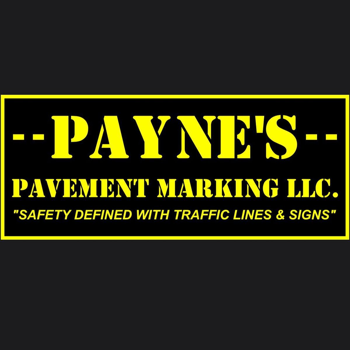 Concrete Markings for Payne's Pavement Marking in Warrenton, VA
