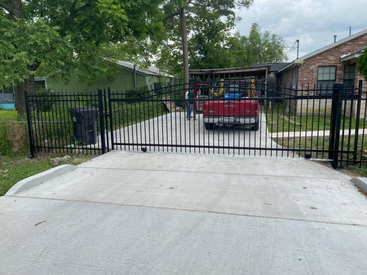 Gate Installation for Canos Fence Installation in Houston, TX