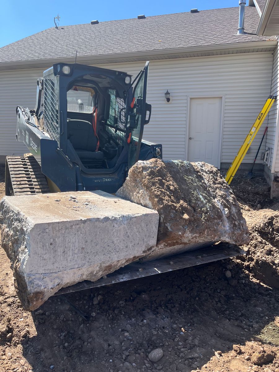 Skid Steer Work for SilverStone Excavation in Rigby, ID