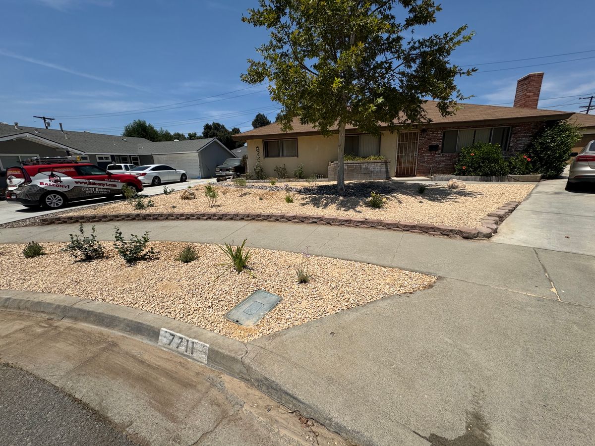 Concrete for Aidan Jade Landscaping in Riverside County, CA