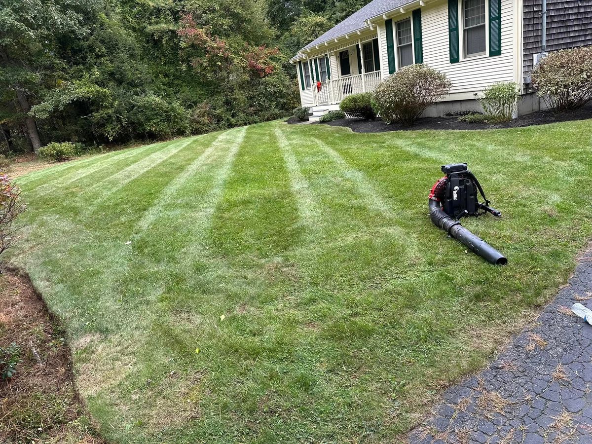 Lawn Mowing / Lawn Care Maintenance for Rose Landscape & Design, Inc. in Abington, MA