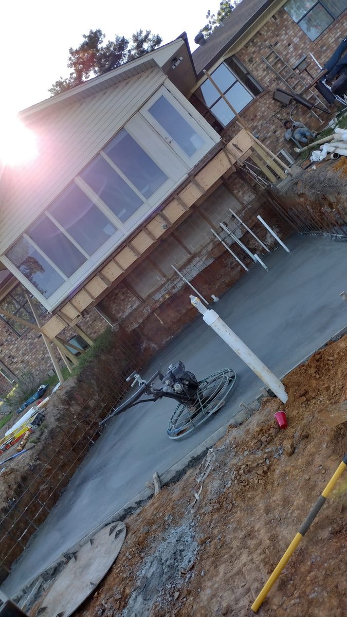 Concrete Installation for C&J Hauling in Shakopee, MN
