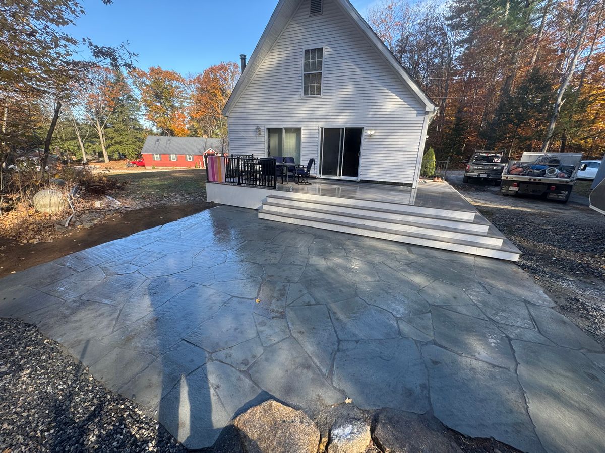 Patio Design & Construction for Gonsalves Masonry & Construction in Maynard, MA