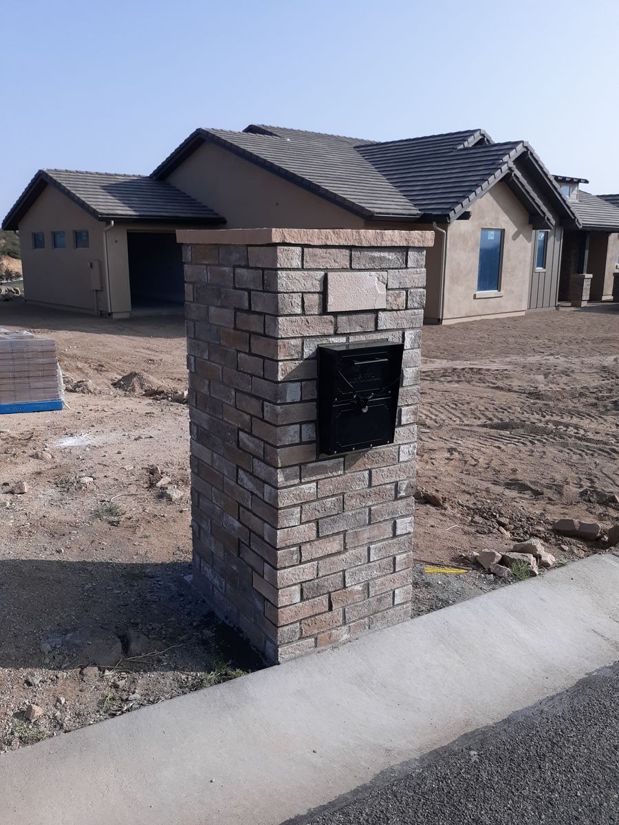 Custom Stone installation for Exquisite Techniques Construction LLC in Prescott, AZ