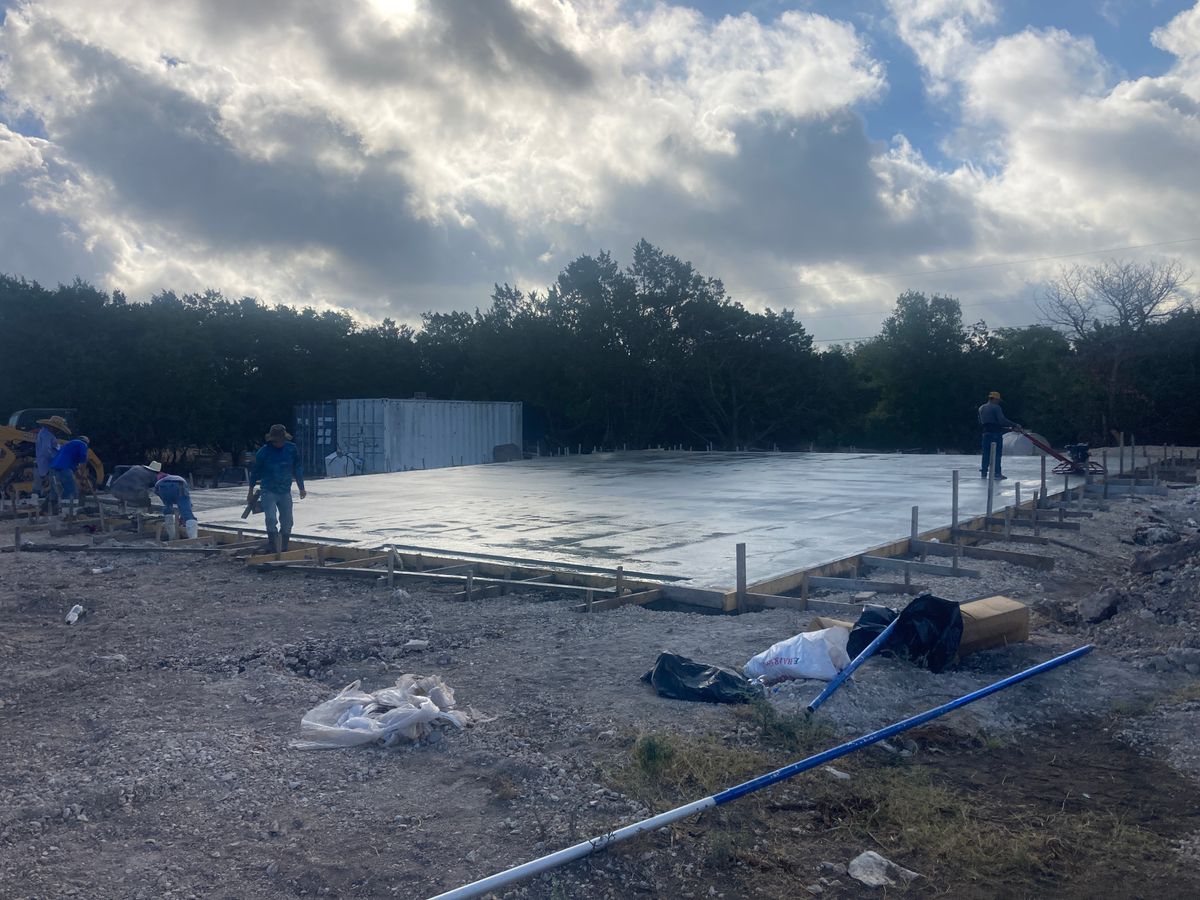 Concrete for 292 Construction, LLC in Gonzales County, TX