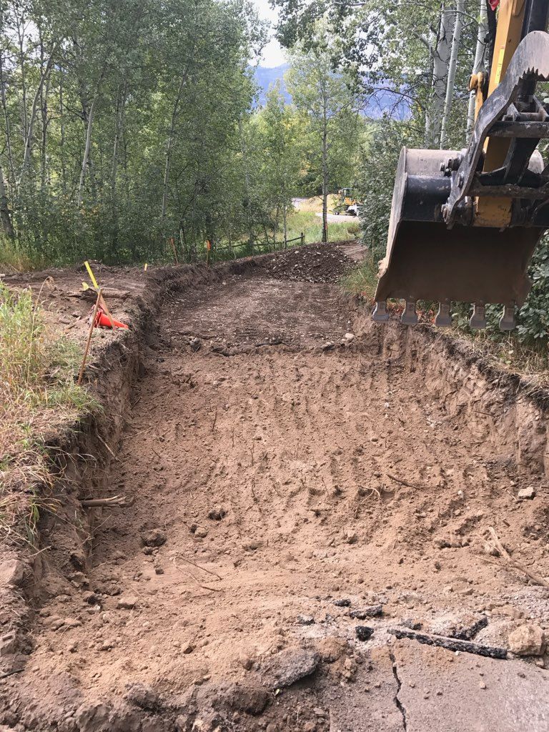 Site Grading for Hansen Earth Works in Jackson, WY