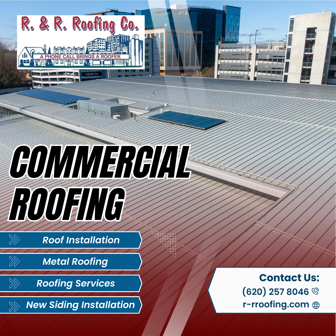 Metal Roofing for R&R Roofing Company in Great Bend, KS