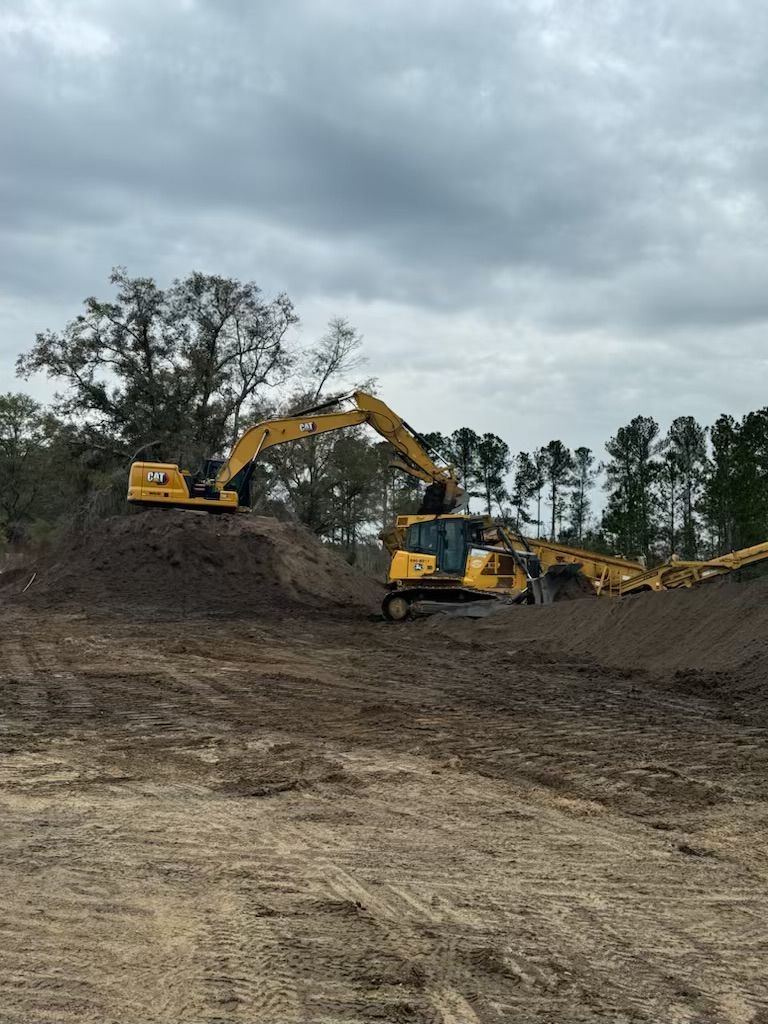 Grading for Coursey Construction in Metter, GA