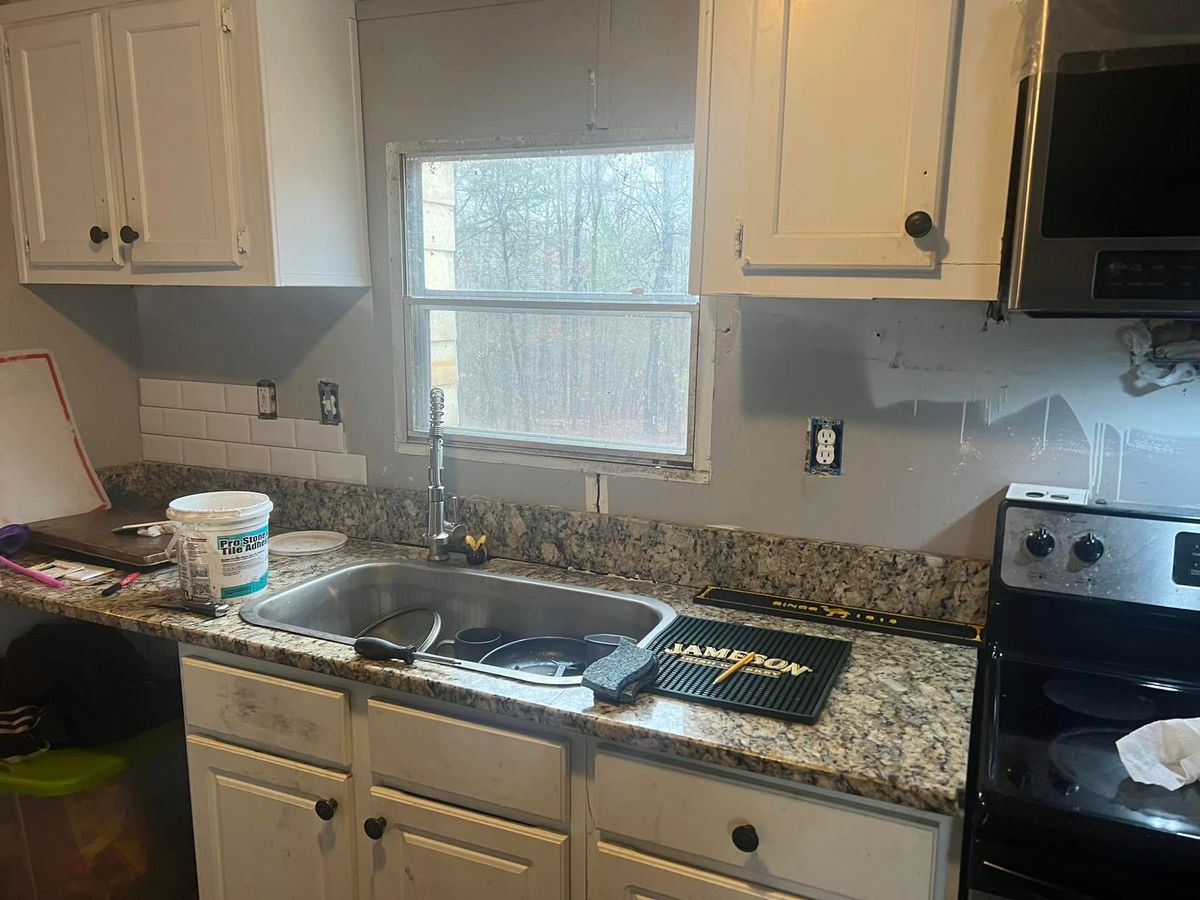 Kitchen Renovation for Manahan Painting and Home Services in Gwinnett County, GA
