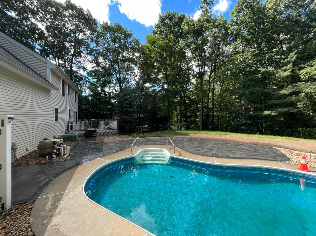 Fiber Glass Pools for Martin's Landscaping & Construction in Manchester, NH