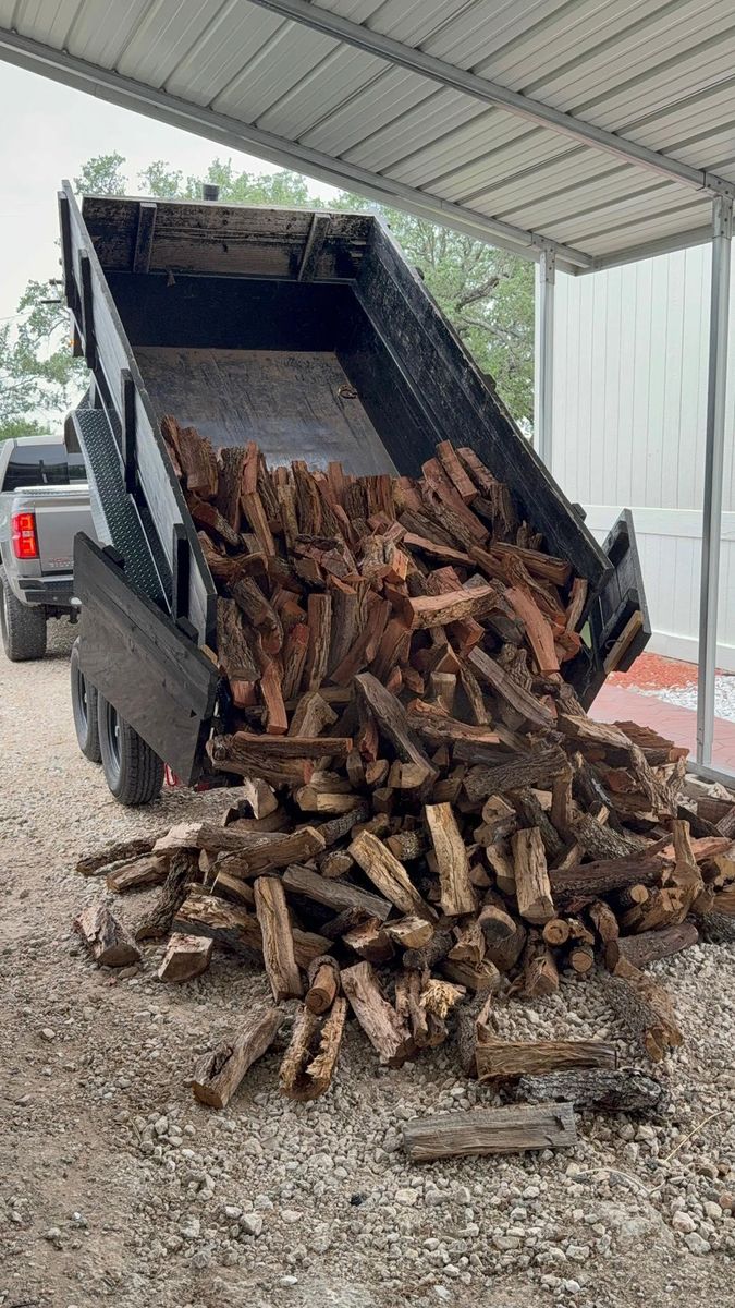 Firewood Delivery for Z’s Trees LLC in Grey Forest, TX