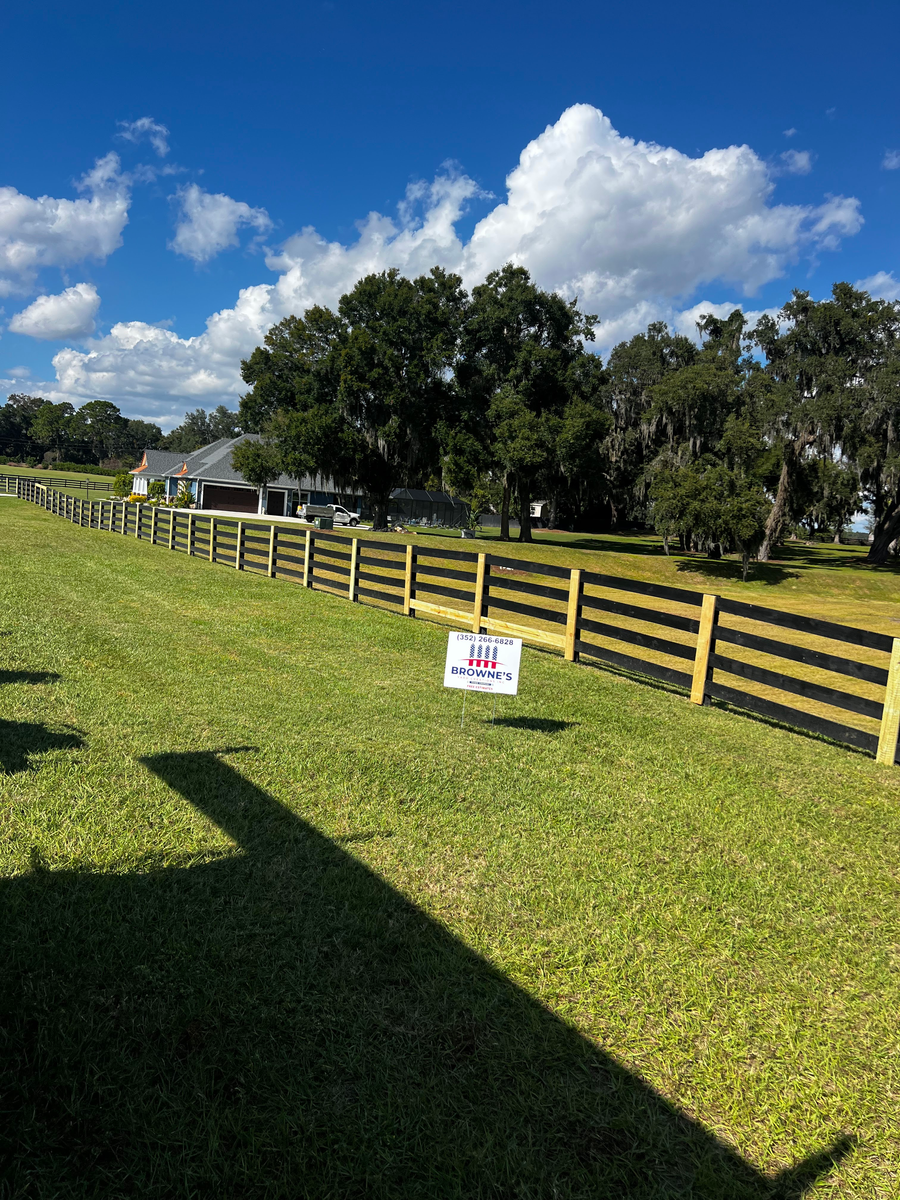 Landscape Installation for Browne’s Yard Creations in Fruitland Park, FL
